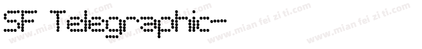 SF Telegraphic字体转换